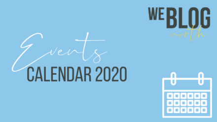 WeBlogNorth 2020 Events and Learning Calendar – CLICK HERE FOR EVERYTHING